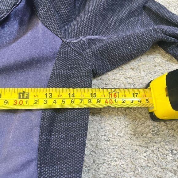 Lululemon Purple Fitted Athletic Zip Up Asymmetrical Jacket - Picture 6 of 6